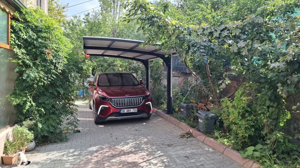1 Araçlık Sundurma ve Gölgelik Sistemleri